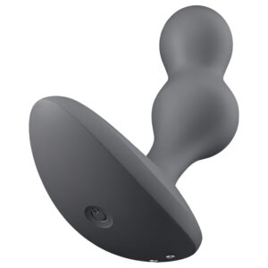 Satisfyer Deep Diver - anální vibrátor s aplikací - silikon - šedý
