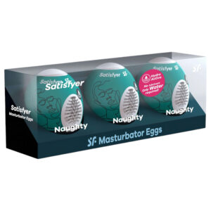 Satisfyer Egg Naughty - sada vajíčko masturbátorů - 3 ks
