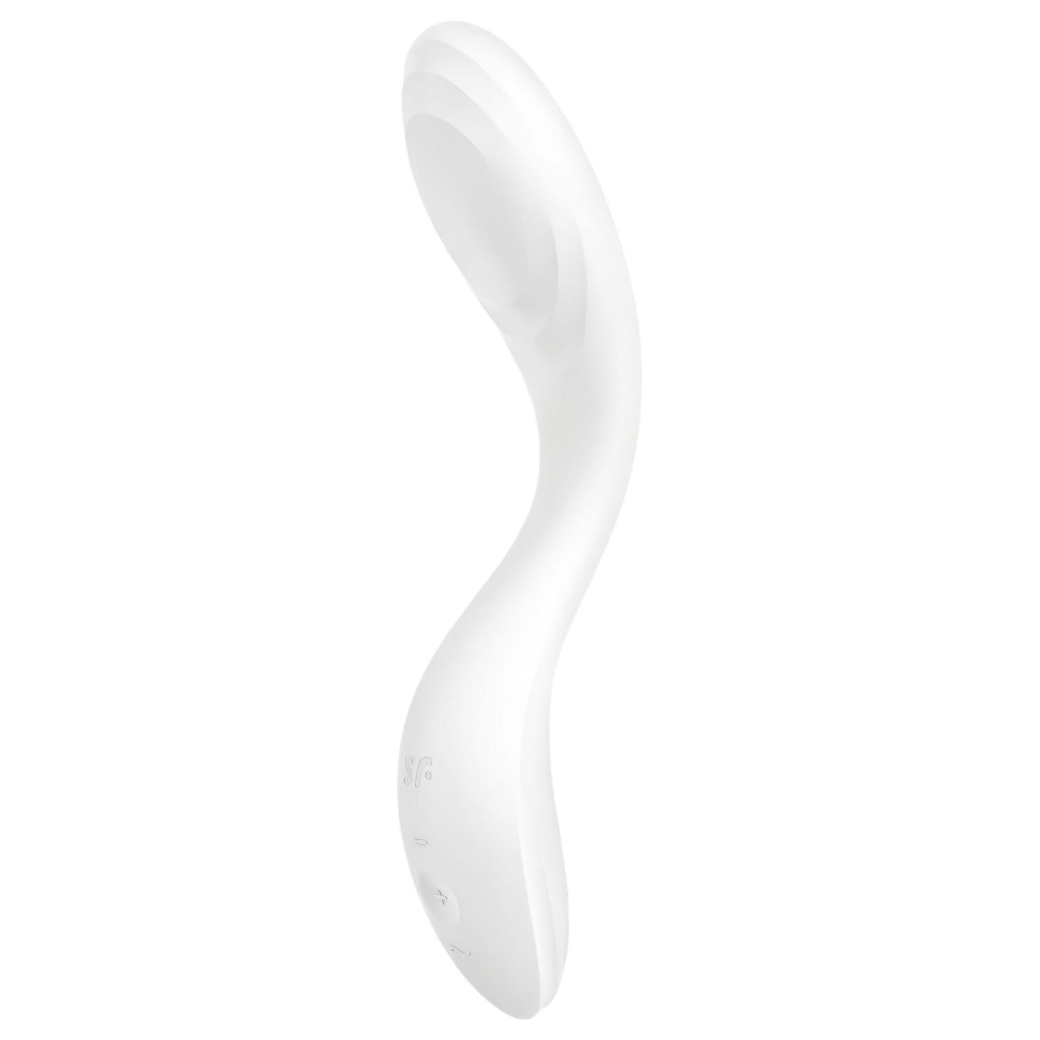 Satisfyer Rrrolling - vibrátor na G-bod s pohyblivými kuličkami - bílý