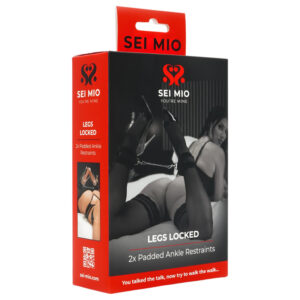 Sei Mio - pouta na kotníky - černá