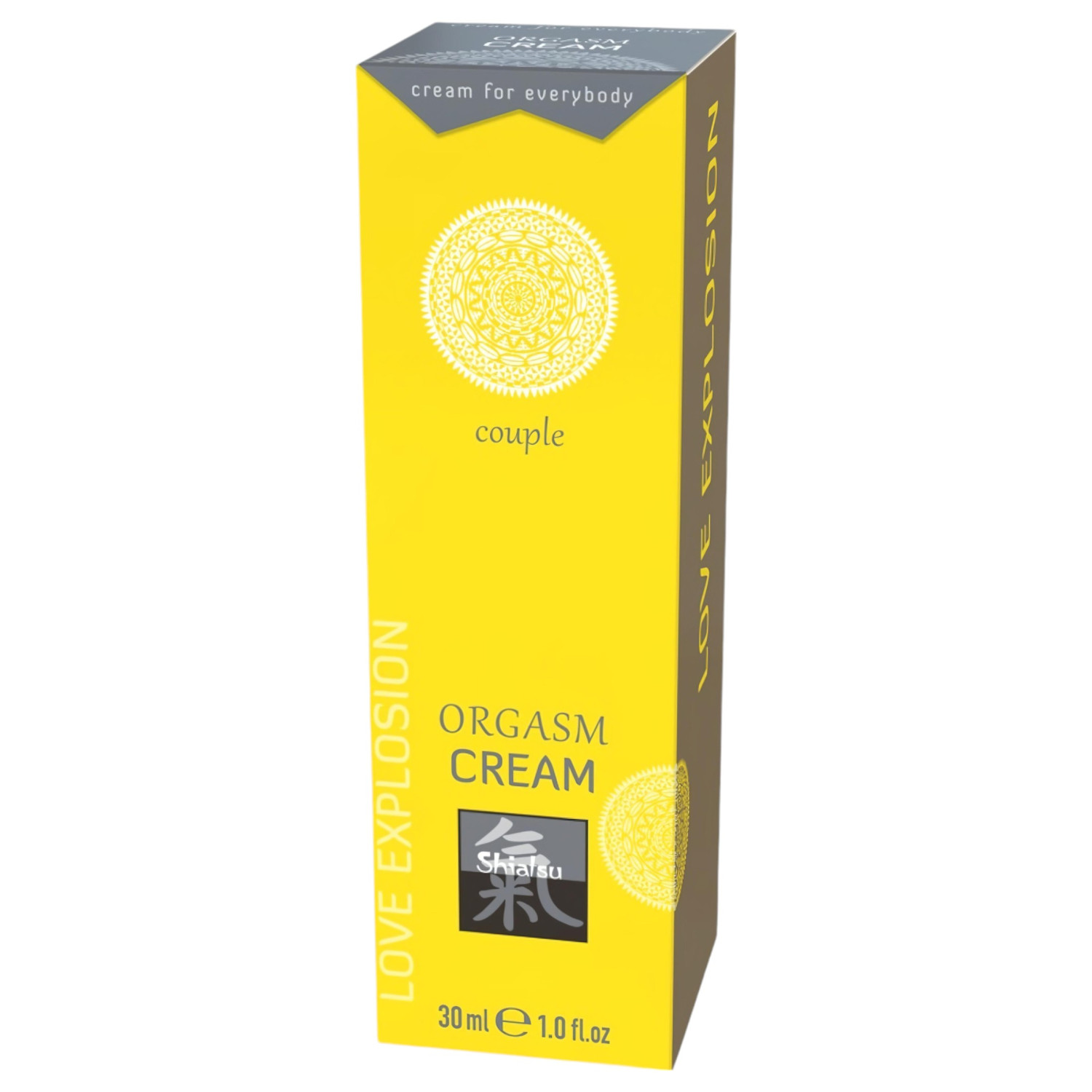 HOT - Shiatsu Orgasm - unisex brnivý intimní krém (30 ml)