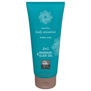 Shiatsu - masážní lubrikant - jantaru vůně - 200ml