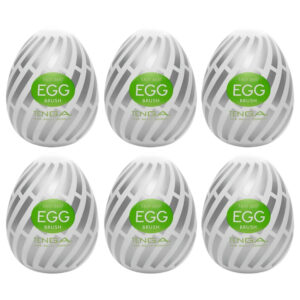 TENGA Egg Brush - vajíčko masturbátor - sada 6 kusů