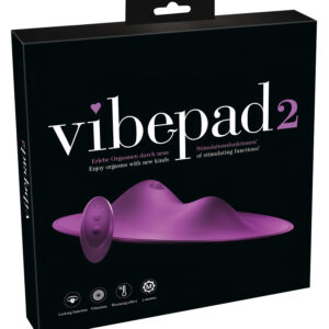 VibePad 2 - vibrační polštářek na lízání - fialový