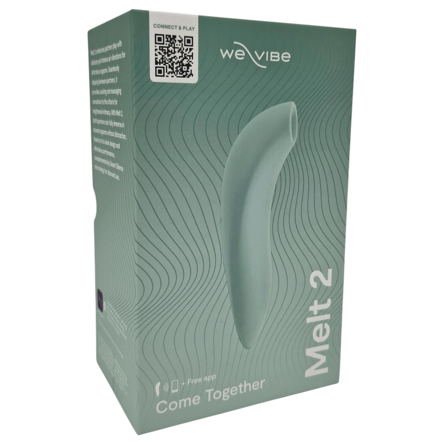 We-Vibe Melt 2 - smart vzduchová stimulace klitorisu (tyrkysová)