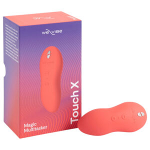 We-Vibe Touch X - dobíjecí vodotěsný vibrátor na klitoris - korálová