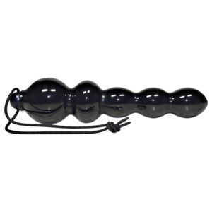 You2Toys Black Jack - anální dildo s kuličkami - černé