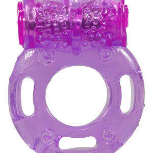 You2Toys - Vibrační erekční kroužek - jednorázový - fialový