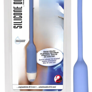 You2Toys - malý vibrační dilatátor - silikonový - modrý