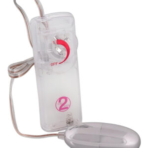 You2Toys - vibrační vajíčko Silver Star - stříbrné