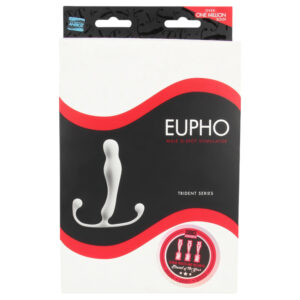 Aneros Eupho Trident - dildo na prostatu - bílý