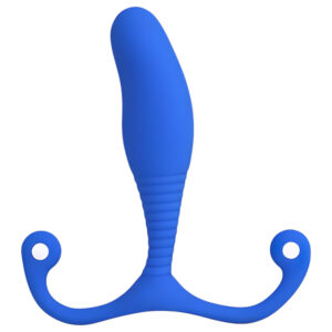 Aneros MGX Syn Trident - dildo na prostatu - silikon - modrá