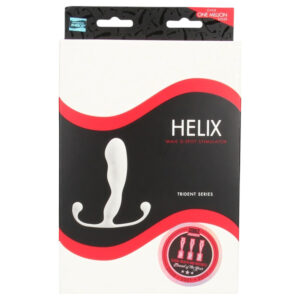 Aneros Trident Helix - dildo na prostatu - bílá