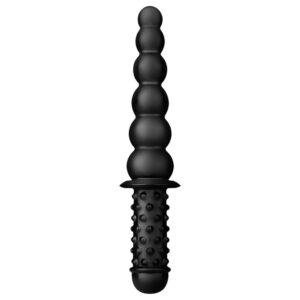 BUTTR - oboustranný anální dildo - černý