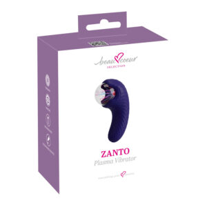 Beau Coeur Zanto - vibrátor s plazmovou technologií - modrý