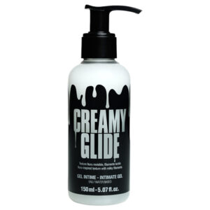 Creamy Glide - lubrikační gel na vodní bázi - umělé sperma - 150 ml