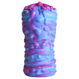 Creature Cocks Cyclone - silikonová umělá vagina - fialovo-růžová