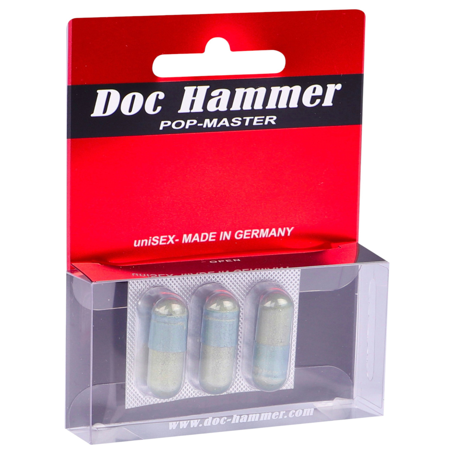 Doc Hammer - doplněk stravy kapsle - unisex - 3 ks