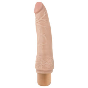 Dr. Skin Vibe No.7 - realistický vibrátor - tělová barva