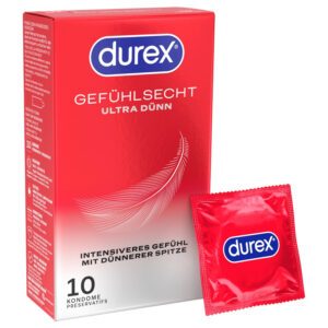 Durex - ultra tenký kondom (10 ks)