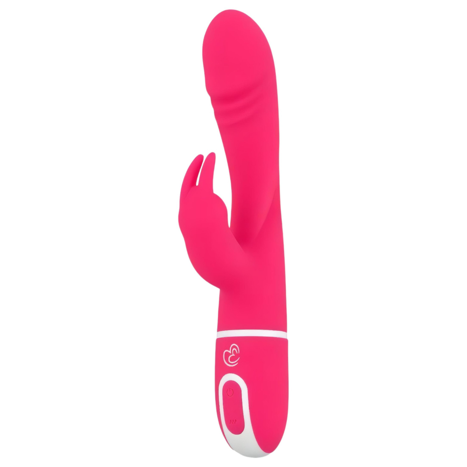 Easytoys - vibrátor na G-bod a klitoris - růžový