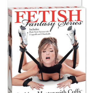 Fetish Position Master - BDSM poutací sada - černá