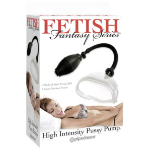 Fetish - vaginální pumpa - průhledná