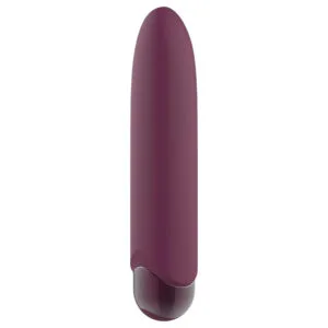 Glam - mini vibrátor na dálkové ovládání - vodotěsný - fialová