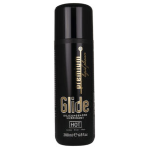 HOT Premium Glide - lubrikant na silikonové bázi - 200 ml