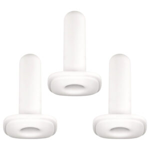 Kiiroo Onyx - masturbátor pouzdro - těsné provedení - 3 ks - bílá