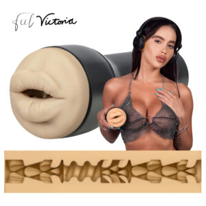 Kiiroo Victoria June - ústní masturbátor - PowerBlow kompatibilní - přírodní