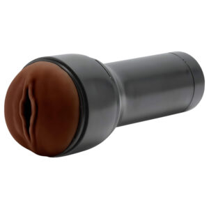 Kiiroo - masturbátor vagína - realistická tmavě hnědá