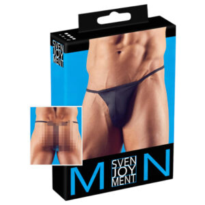Minitanga pro muže - černá - XL