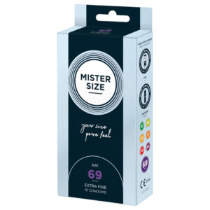 Mister Size - tenké kondomy - 69 mm - 10 ks