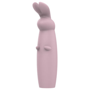 Nude Hazel - vibrátor na klitoris s králíčkem - akumulátorový - fialový