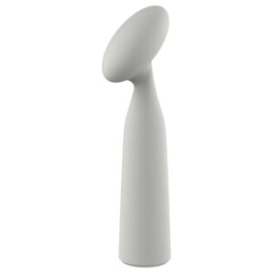 Nude Luna - mini vibrační masážní strojek - akumulátor - šedá