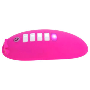 OhMiBod Lightshow - chytrý vibrátor na klitoris se světelnou show (růžový)