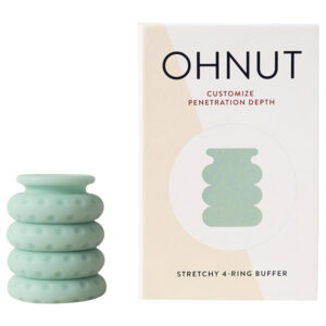 Ohnut - sada kroužků na regulaci penetrace - 4 ks - zelená
