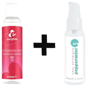 Orální sex - sada pro páry - gel a lubrikant