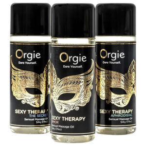 Orgie - masážní olej sada - smyslný výběr - 3x30 ml