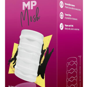 ROMP Mosh - flexibilní cestovní masturbátor - průhledný