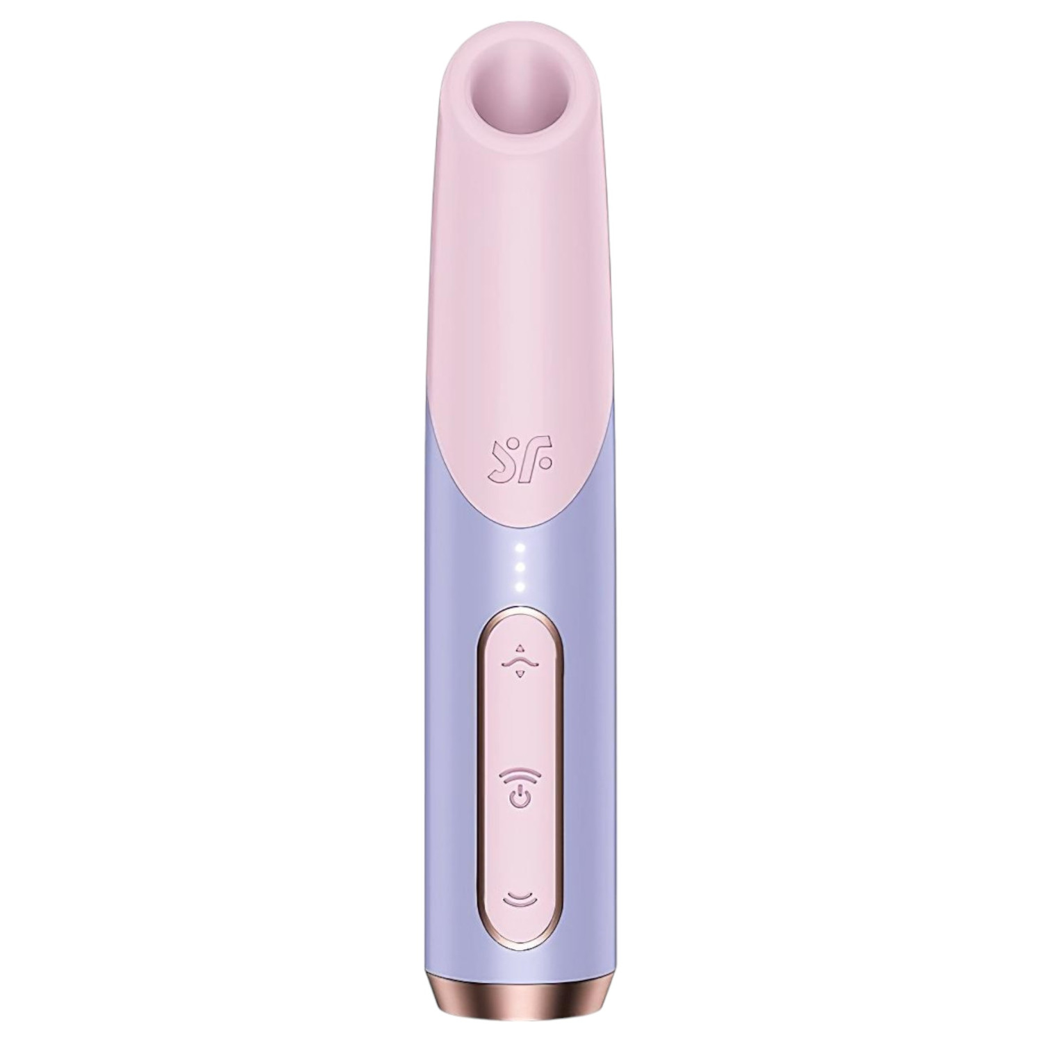 Satisfyer Bold Kiss - vibrátor na klitoris s vlnami vzduchu - růžový