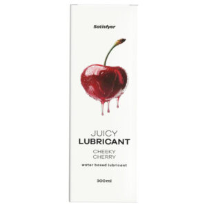 Satisfyer - lubrikační gel s příchutí - třešeň - 300 ml