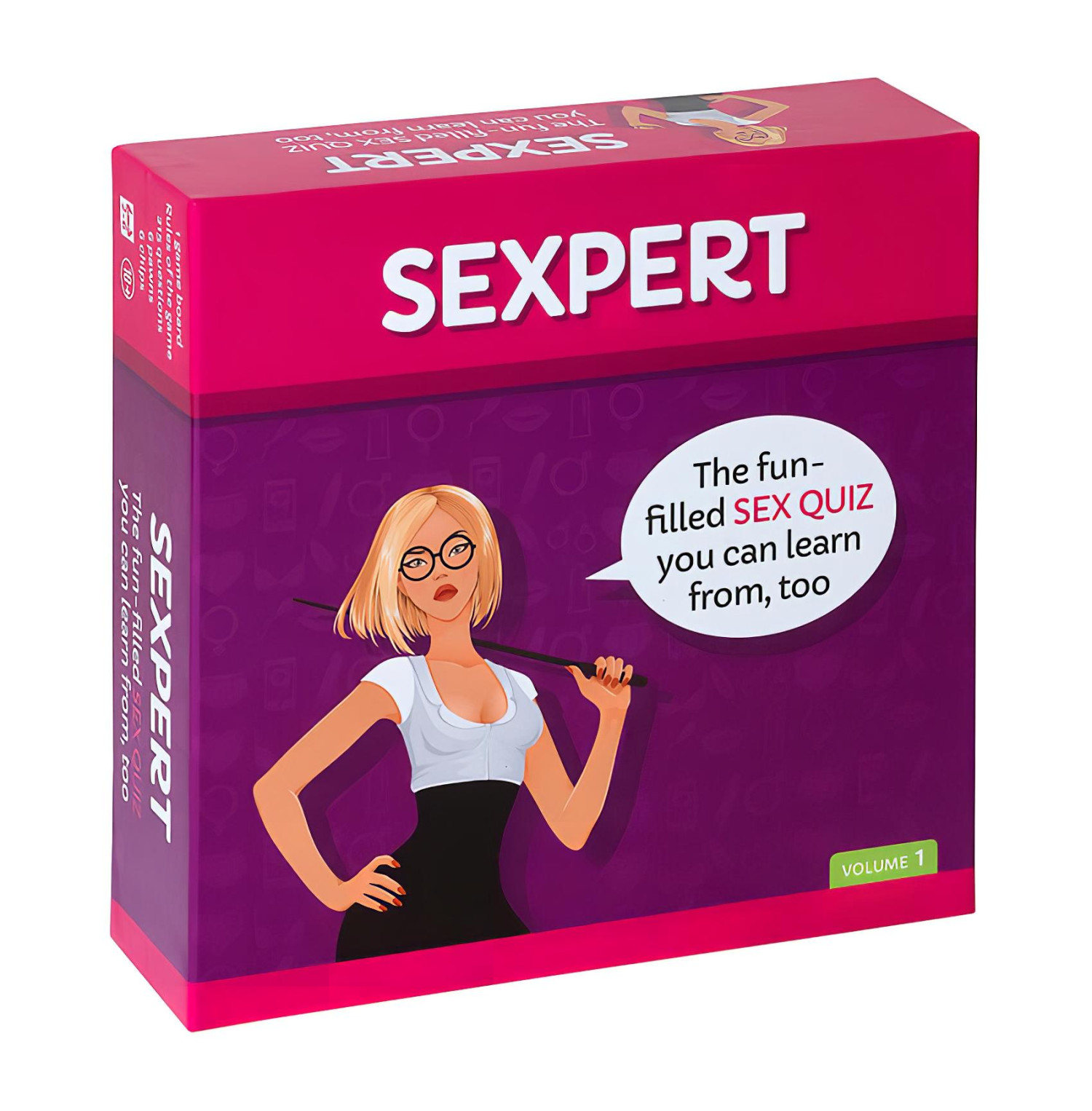 tease & please Sexpert - erotická společenská hra pro páry (anglicky)
