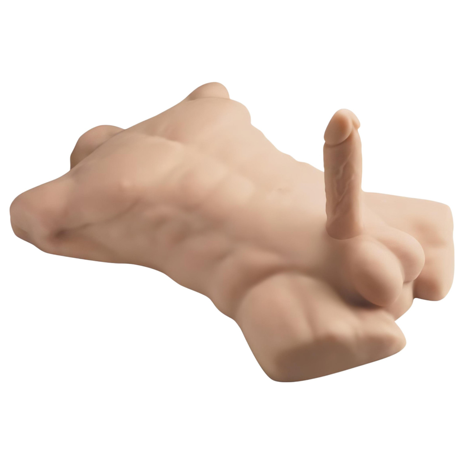 Silexd Apollo - mužský torzo - realistický tvar - naturální barva
