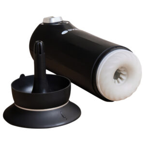 Snail Vibe Jet - automatický masturbátor s ohřevem - černý