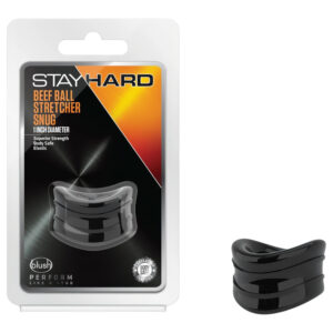 Stay Hard Beef - silný natahovač varlat - černý