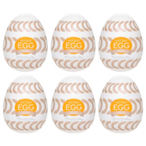 TENGA Egg Ring - vajíčko masturbátor - sada 6 kusů