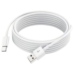 USB Type-C nabíjecí kabel - bílý