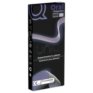 Uniq - orální kondom bez latexu - 3 ks
